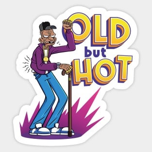 Old Hip Hop Grandpa Sticker